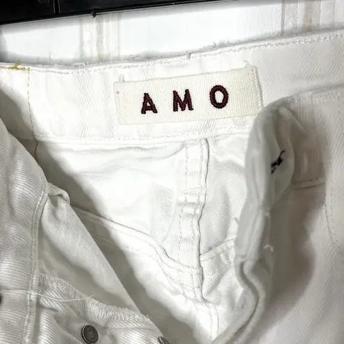 Amo Babe Sea Salt Slim Fit Jeans Sz 29 White