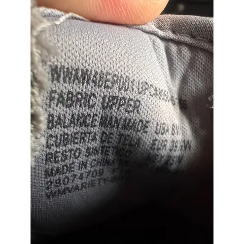 Cool Wave Memory Foam Slip On Comfort Walking Shoes Gray Women's Size 8W