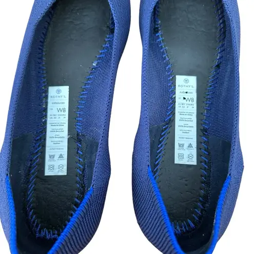 Rothy's Rothy’s Women’s Size 8 The Point Navy Flats - Dark Blue