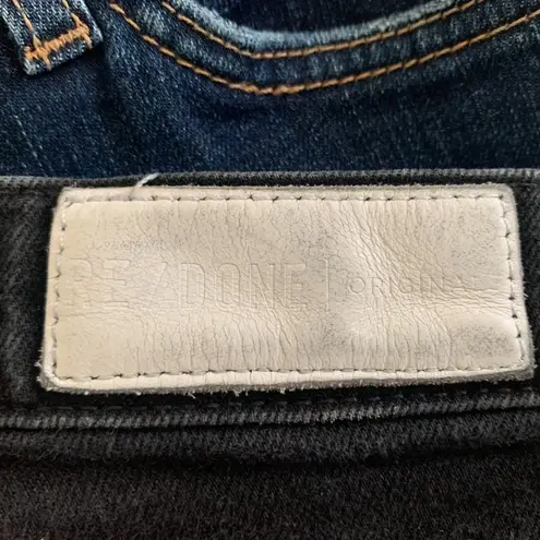 RE/DONE High Rise Stove Pipe Jeans Size 25