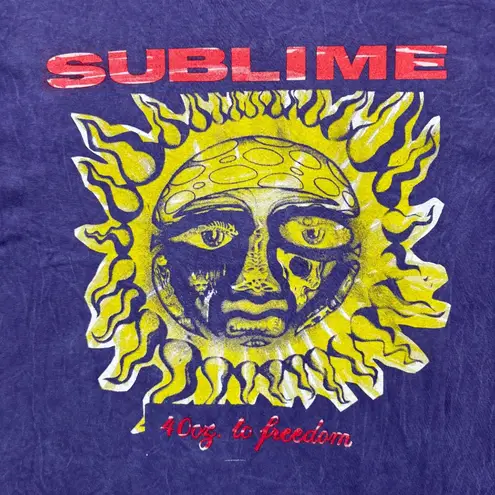Sublime 40oz to Freedom Rock Band T-Shirt Size Medium