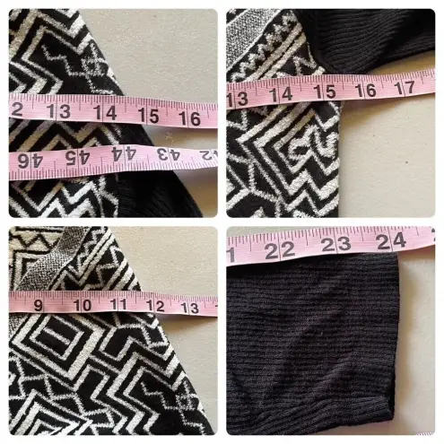 Anthropologie  Field Flower Tribal Jacquard Cardigan XS Boho Coastal Aztec