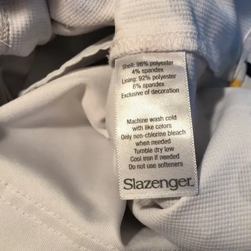 Slazenger Slazeger Printed Golf Pickleball Skort Sz. 8 Pockets Lined Outdoors Athletic