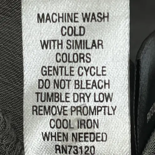 Frederick's of Hollywood Lace Chiffon Cami V-Neck Crop Top Womens Size L