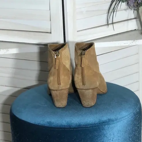 Treasure & Bond Suede Leather Ankle Boots Caramel W 8
