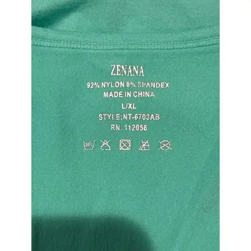 Zenana Outfitters NWT Aqua Blue Body Suit