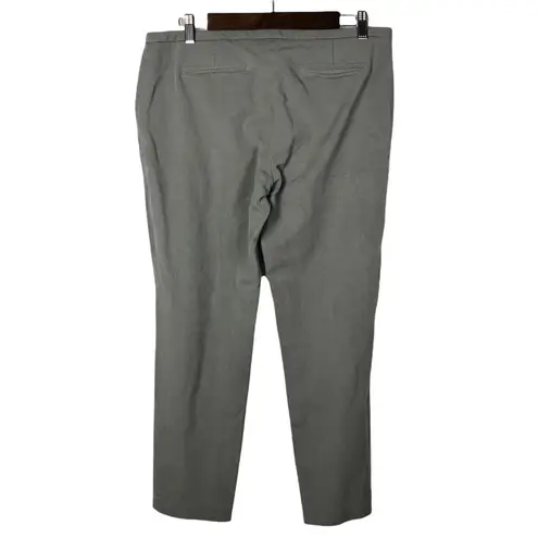 Elie Tahari Gray High Rise Skinny Dress Pants 12