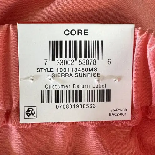 Alfani X-Small Straight Ankle Pants Elastic Waist Pockets Lightweight Coral New