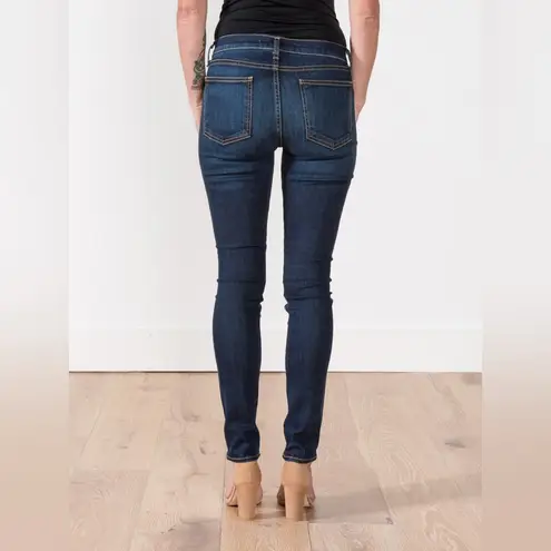 Veronica Beard Jeans Brooke 8.5 Skinny Jeans in Midnight Wash Women’s 26