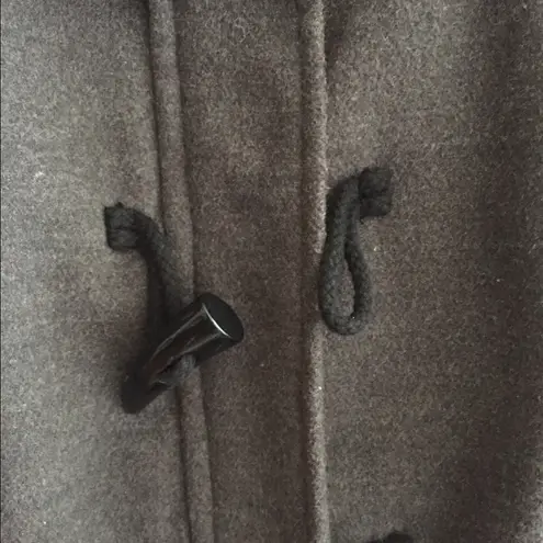 Hydraulic Gray Duffle funnel neck wool peacoat jacket SZ S