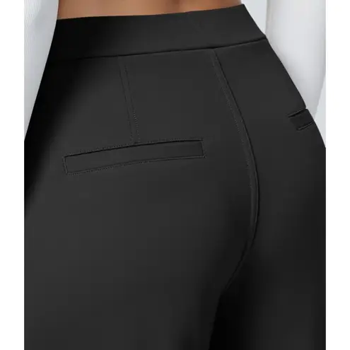 Halara Women's Flex High-Waisted Straight Leg Work Pants Black Size M. NEW