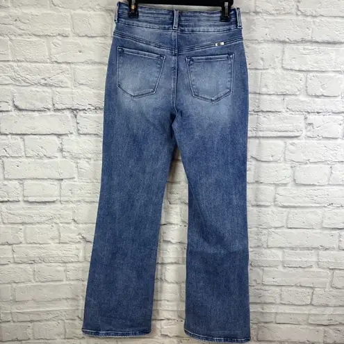 Kancan Onyx Casual Medium Wash High Rise Holly Flare Jeans Size 7/27 Blue