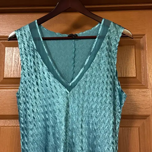 Komarov Sleeveless Dress, with V