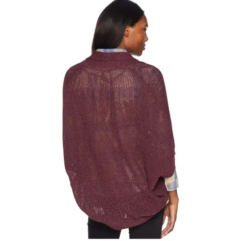 prAna Lima Cardigan in Black Cherry
