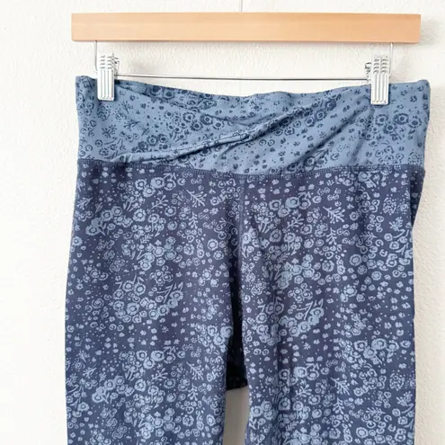 PACT ORGANIC | Women's Leggings Blue Merino Size L