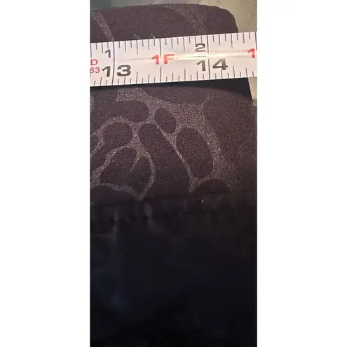 Orvis Black And Gray Skort Shorts Women's Zip Pockets Size Small Golf