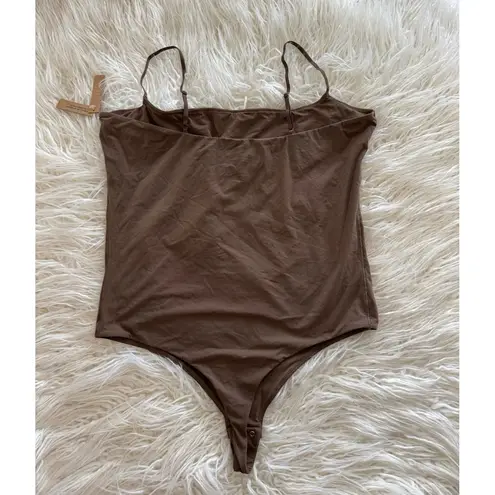 SKIMS Fits Everybody Cami Thong Bodysuit Oxide Size 4X