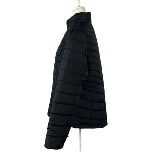 Woolrich DSG Women's Insulated Quilted Black Jacket Coat Full Zipper NWT Size Large