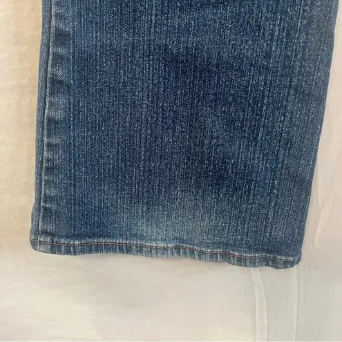 Bullhead Newport Skinny Flare Jeans Juniors Size 3 Long Denim Festival Y2K Urban Blue