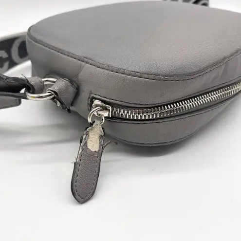 Stella McCartney Authentic Grey Logo Crossbody Camera Bag Preowned
