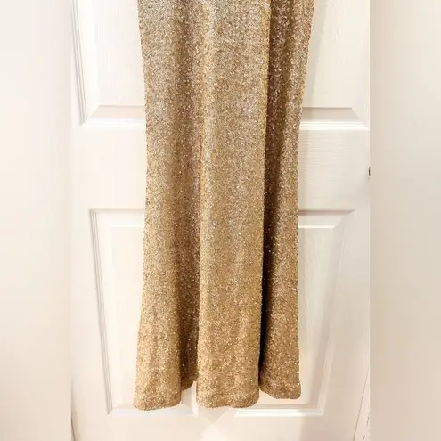 Sorella Vita Golf Sequin Mermaid Formal Gown sz 6