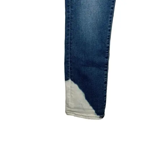 Risen Women's Jeans Marci Bleached Spot Wash Mid