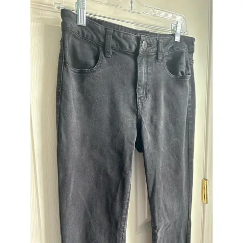 American Eagle AE Black High Rise Jeggings- 10 R