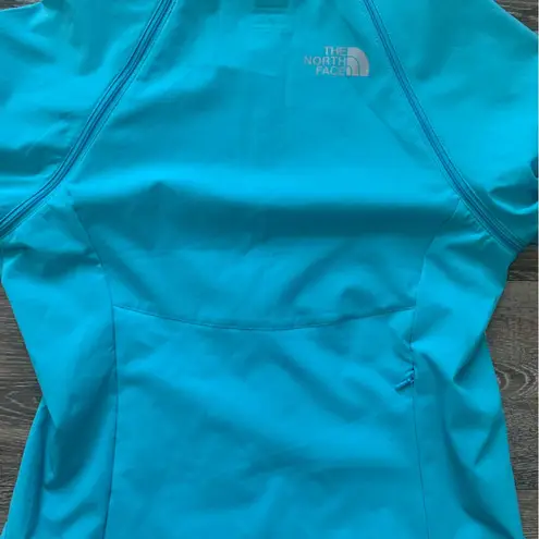 The North Face  Light Blue Lightweight Flight Series Zip Up Jacket S