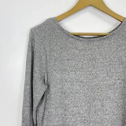A New Day  Gray Ribbed Sweater Dress - Image 2