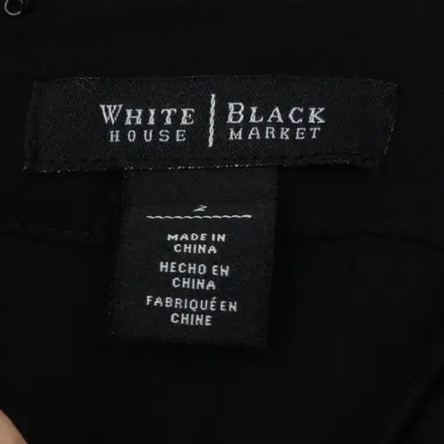 White House | Black Market  Floral Maxi Dress Black White Size 2 Flowy Whimsigoth