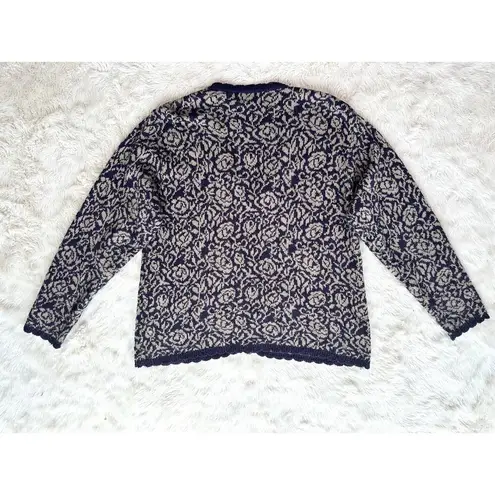Jantzen Vintage Floral Cardigan
