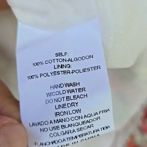 &merci &Merci Puff Sleeve Floral Bubble Sleeve Dress Size Xl