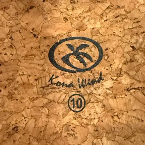 Kona Wind Brown Cork Sandals Women’s Size 10