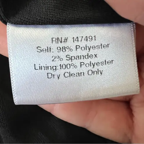 Katie May NEW NWT Mary Kate Strapless Drape Back Gown Black