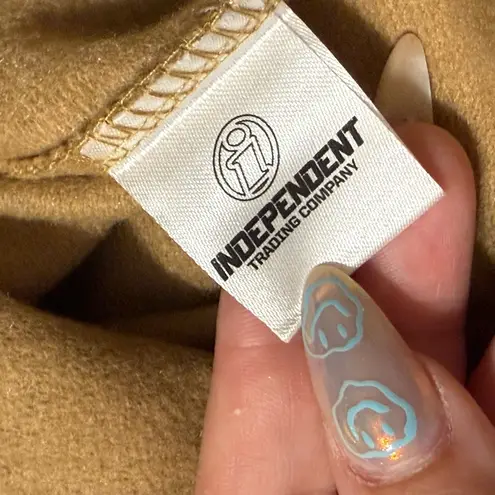 Brown Skeleton Graphic Hoodie with Pink Print – XL