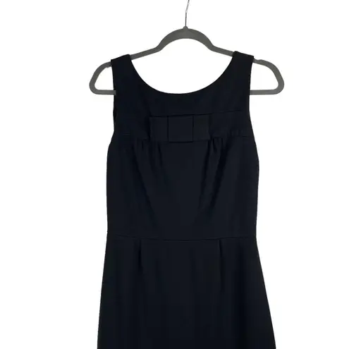 Kate Spade KATE SPATE NEW YORK Dress Size 4 Bateau Neckline Knee Length Bow Sleeveless