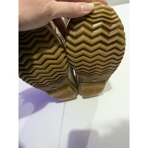 Jbu | Edith Tan & Black Tall Insulated Winter Snow Boot | Size 8.5