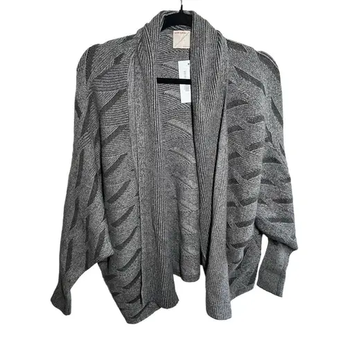 Kerisma  Rikki Cardigan Charcoal Gray Size Small Medium NWT