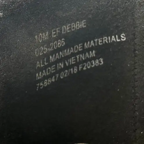 East 5th Women’s Size 10 Black Faux Patent Leather Pumps Pointed Toe Heels