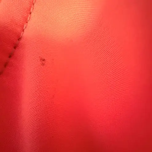 FreeTech Size Large Bright Orange Pink Waterproof Zip Up Pockets Jacket