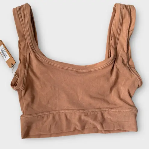 SKIMS Summer Mesh Scoop Bralette – Sienna (NWT, XXS)
