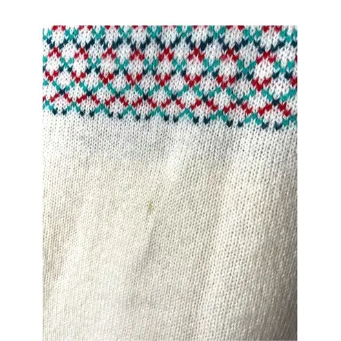 Vintage Lands' End 100% Wool Sweater Vest Size Large Green