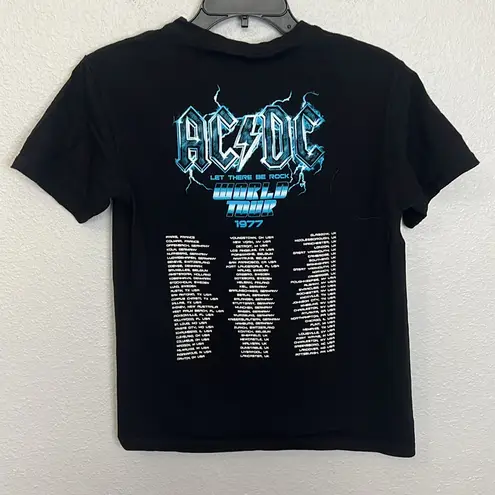 AC/DC Lightning Tour Shirt Black Size Small