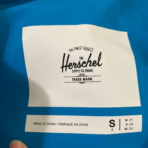 Herschel Supply Company Herschel Supply Co Rainwear Parka in Woodland Blue color size S