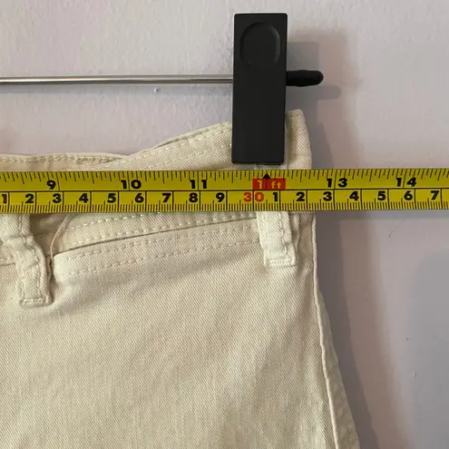 Marine layer Bridget Crop Cream Wide Leg Jeans Pants Minimalist Women's size 2