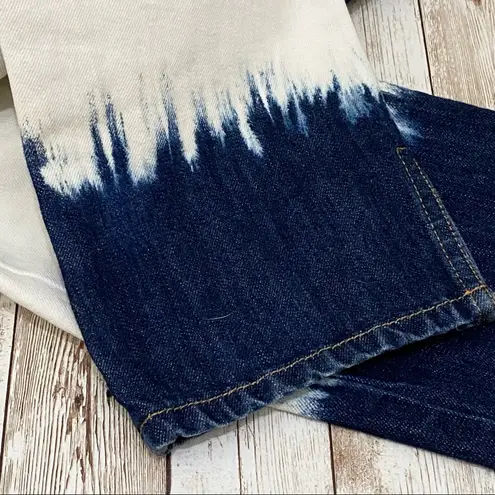 Isabel Marant Pradley Dip-Dye Cropped Jeans 38