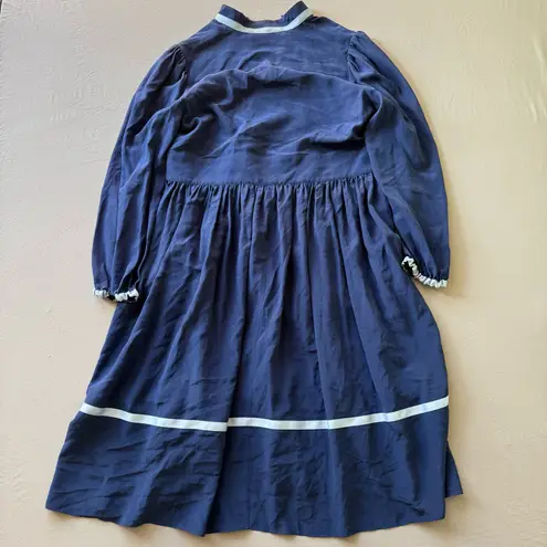 See By Chloe SEE BY CHLOÉ Satin-Trimmed Silk-Crepe Midi Dress