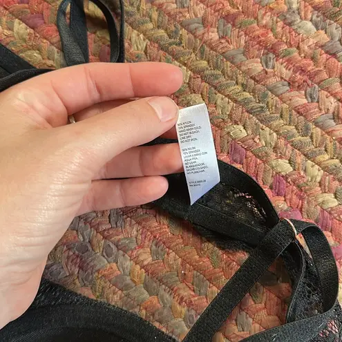 Marilyn Monroe MARLIYN MONROE BLACK LACE HEART DETAIL BRA