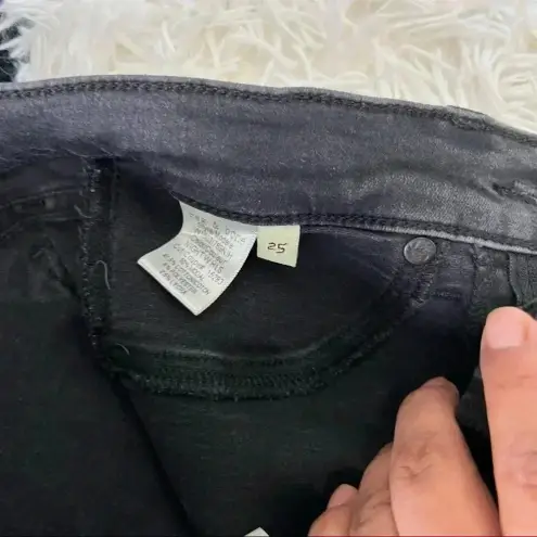 Rag and Bone  Skinny Distressed Legging Jeans Size 25