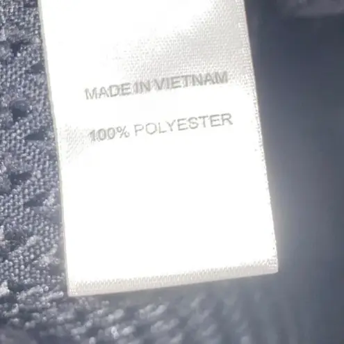 CeCe Black Mid Rise Textured Jacquard Slim Fit Trouser Pants Women’s Size 10